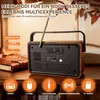 Klassische Radios, Retro Radio AM/FM/SW – Tragbares Produktbild-Vorschau 6