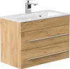 Badmöbel Waschplatz "Portus 700 SlimLine" 70 cm Eiche Gold Produktbild-Vorschau 4
