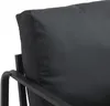 CLP Lounger Manea mit Metallgestell schwarz Kunstleder Produktbild-Vorschau 7