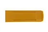 A single yellow plastic felling wedge is shown against a white background. Náhled obrázku produktu
