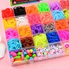 Rainbow Loom Set, 2500 Gummibänder mit 40 Fächern, Produktbild-Vorschau 5