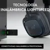 A close-up shot of a wireless headset and its USB adapter, with marketing text overlayed. Anteprima dell’immagine prodotto