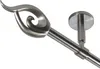 Gardinenstange Set Edelstahl Look Metall Ø 16mm zur Produktbild-Vorschau 1