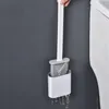 Szczotka Toaletowa Silikonowa Do Łazienki Toalety Wc Biała Podgląd zdjęcia produktu 9