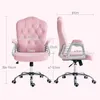 HOMCOM Bürostuhl, Ergonomisch Schreibtischstuhl mit Produktbild-Vorschau 3