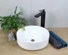 Keramik Waschbecken rund Ø 355 x 120 weiß ohne Überlauf Produktbild-Vorschau 2
