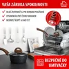 Sauteuse MagicHome Black Marble Line, avec couvercle en Voir les images du produit 7