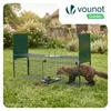 VOUNOT® Marderfalle Lebendfalle Metall Tierfalle mit Griff, Produktbild-Vorschau 2