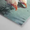 Bilder auf glas - Einteilig - Rosa Flamingos Wasser - Produktbild-Vorschau 5