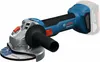 A cordless angle grinder with a battery pack attached, shown against a white background. Náhľad obrázku produktu