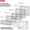 Floordirekt Gabionenkorb Lenox, Steinkorb verzinkter Stahl, Produktbild-Vorschau 3