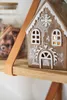 LS-LebenStil Teelichthaus Lichterhaus Nyhavn 15cm Braun Produktbild-Vorschau 5