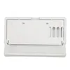 The bottom view of a white accessory for a gaming handheld device. Produktbild-Vorschau