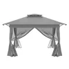 Kiosque de jardin XMTECH, kiosque pop-up 3 x 3 m avec toit Voir les images du produit 13