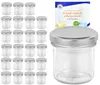 A set of glass jars and a recipe booklet. Produktbild-Vorschau