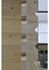 Casetta da giardino in legno con veranda e tettoia - 48m2 - Anteprima dell’immagine prodotto 6