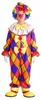 Lustiges Clown Kinder-Kostüm bunt - 134/140 (10-12 Jahre) Produktbild-Vorschau 2