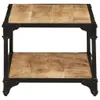 vidaXL Couchtisch 90x45x35 cm Raues Massives Mangoholz -  Produktbild-Vorschau 12