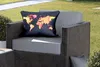 MuchoWow® Outdoor Kissen - Weltkarte - Aquarelle - 60x40 cm Produktbild-Vorschau 5