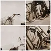Bild auf Leinwand - Leinwandbild - Fahrrad Ziegel Stadt Produktbild-Vorschau 8