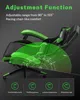 Herní židle s opěrkou nohou - herní židle ergonomická - s Náhled obrázku produktu 4