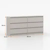 Kommode SOLO 6S II, Schlafzimmer, Sideboard Anrichte 180 cm Produktbild-Vorschau 6