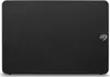 A black external hard drive with a textured surface and a Seagate logo on the right side. Anteprima dell’immagine prodotto