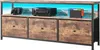 108 cm LED-TV-Ständer, Tischplatte in Tigerholzoptik, 3 Produktbild-Vorschau 7