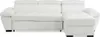 Eckschlafsofa aus Leder JONOVA - Weiß - Eckschlafsofa Produktbild-Vorschau 1