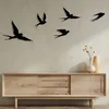 Wallity, Crow, Wanddeko, Schwarz, Metall, 33 x 22,5 cm Produktbild-Vorschau 2