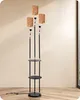 EDISHINE Stehlampe Wohnzimmer, 3-flammige Vintage Produktbild-Vorschau 9