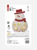LED vánoční sněhulák dřevěný, 30 cm, 2x AA, vnitřní, teplá bílá, časovač Náhled obrázku produktu