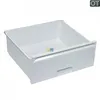 A white refrigerator drawer is shown against a white background. Podgląd zdjęcia produktu