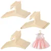 30 Baby-Kleiderbügel aus Holz, schlank, 23x12 cm, für Neugeborene & Kinder Productafbeelding-voorbeeld