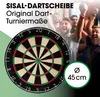 DoYourDart 15322, Dartscheibe, Schwarz, Grün, Rot, Weiß, Produktbild-Vorschau 2