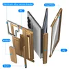 Étui pour Samsung Galaxy Z Fold 7, avec support, protection Voir les images du produit 3