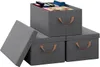 WOLTU 3er Set Aufbewahrungsbox mit Deckel & Griffen, Produktbild-Vorschau 1