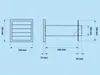 Abluft-Mauerkasten Gravity braun : Ø100 154x154mm mit Produktbild-Vorschau 4