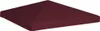 Tetto a padiglione 310 g / m² 3x3 m rosso vino Anteprima dell’immagine prodotto 1