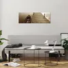 Bilder auf glas - Einteilig - Brücke Boot Sepia - 90x30cm - Produktbild-Vorschau 6