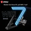 Síťová karta MSI Herald BE9400 PCI Express 5764 Mbit/s Náhled obrázku produktu 7