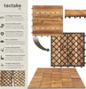 tectake® Terrassenfliesen Tabula 40er Set mit Klicksystem Produktbild-Vorschau 2