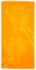 Bo Bendixen Giraffe Badetuch  70x140 cm gelb aus Produktbild-Vorschau 4