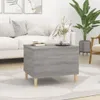 vidaXL Couchtisch Grau Sonoma 60x44,5x45 cm Holzwerkstoff Produktbild-Vorschau 3