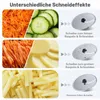 YASHE Multifunktionale Küchenmaschine, 2,5L Schüssel & 1,5L Produktbild-Vorschau 4
