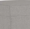 vidaXL Tabouret de pied gris clair 70x55x41 cm Tissu Voir les images du produit 5