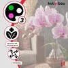 KOTARBAU® set di 4 supporti per piante rosa in PVC 55 cm Anteprima dell’immagine prodotto 5