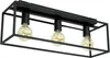 Moderné čierne stropné svietidlá Loft Horus 2866/Z-B-3 s 3 Náhľad obrázku produktu 8