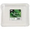 500 Teller, Pappe pure eckig 16,5 cm x 20 cm weiss Produktbild-Vorschau 2