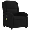 A black massage chair is shown against a white background. Produktbild-Vorschau